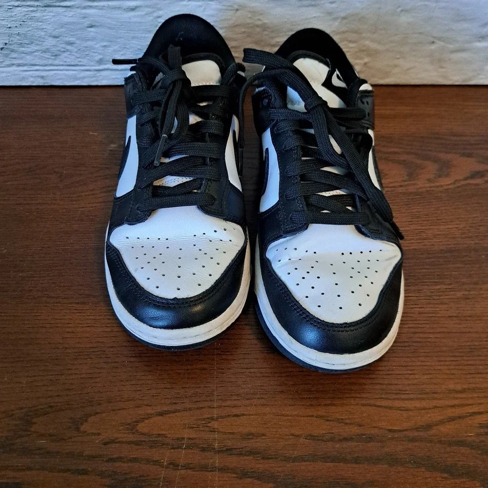 Nike Dunk Low Panda Black White GS DD1503-101 Kids Size 6.5Y Sneaker